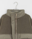 Canyl High-Neck Wool Padded Jumper
