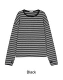 Park Waffle Fingerhole Crop Long Sleeve