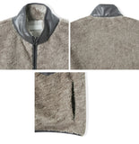 Dus Mohair Leather Vest