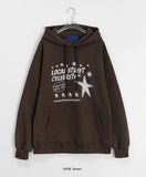 Manko printing brushed over hoodie