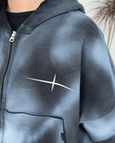 Nerom Dirty Crop Hood Zip-up