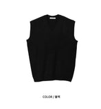 Cathy V-neck Knit Vest