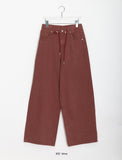 Sinf Strap Color Wide Pants