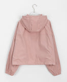 Pdon Pocket String Crop Hood Jumper