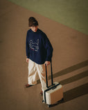 Different Knit Half Zip-up