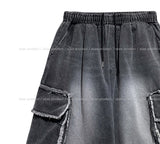 Lever Decky Bermuda Denim Cargo Pants