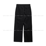 Kedi semi wide cotton pants