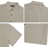 Luper crop check shirt