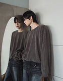 Quro Necklace Ribbed Tee