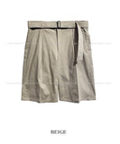 Tamis linen belted half pants