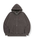 [2-WAY] Cat Stitch Pigment Hood Zip-Up