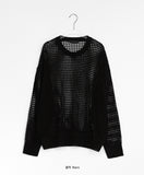 Migin Summer See-through Net Knit