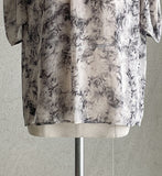 Lindian Flower Chiffon Blouse
