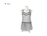 Jenna Layered See-Through Color Matching One Piece