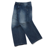 Brush Wide Denim Pants