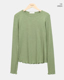 Uel Wavy Fine Ribbed Knit