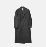 Oden Wool Notched Long Coat