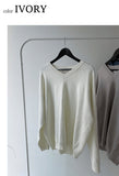 Blue Bird Overfit V-Neck Knit