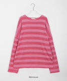 Nutim stripe over knit