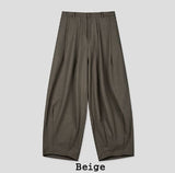 Ellier Three-Button Cropped Blazer Slacks Set
