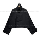 Leon cropped trench jacket