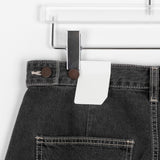 Mercoub Bijo Black Blue Bermuda Pants