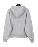 Eseo High-Neck Brushed Hood Zip Up