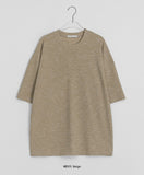 [unisex] Miryuri Cooling Over Short Sleeve Knit