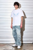 AubeA X-ray Butterfly Pigment T-shirt