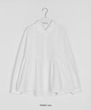 Nellicky Pintuck Round Collar Blouse