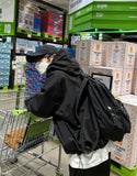 Summer barfice side banding wind hood jacket