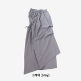 Seleun String Shirring Long Skirt