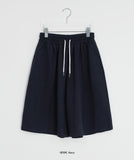 [unisex] Tutsro Line Banding Bermuda Pants