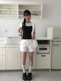 Babin Short Cotton Shorts