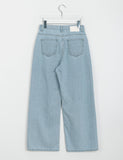 Matoi Side Line Wide Denim Pants