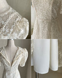 Bouquet embroidery lace one piece