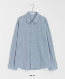 [unisex] G-Seth Summer Stripe Long Sleeve Shirt