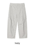 Poen Stripe Curved Pants