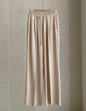 Lenion Linen Wide Banding Pants