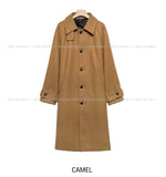 (UNISEX) Winter Maxi Balmacan Mac Coat