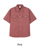 Tay Vintage Work Short Sleeve Shirt