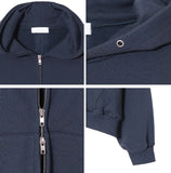 Dihen Two Way Hooded Zip-Up