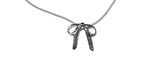 Enjou Ribbon Silver Necklace