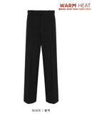 Dion brushed semi-wide slacks