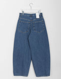 Rimsoak Stitch Balloon Denim Pants