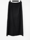 Melan Slit Long Skirt