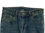 Ruffie Bootcut Seawashing Denim Pants