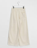 Pulende Line Color Matching Track Banding Wide Pants