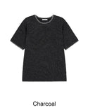 Reton Stitch Muscle Knit Short Sleeve Tee