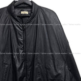 Elba Leather Flight Bomber Jumper